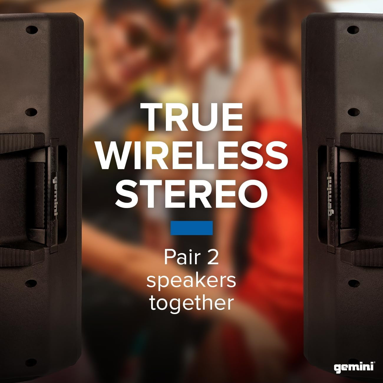 Gemini GSP-2200 active speakers (PAIR)