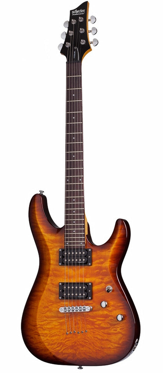 Schecter C6 Plus VintageBurst electric