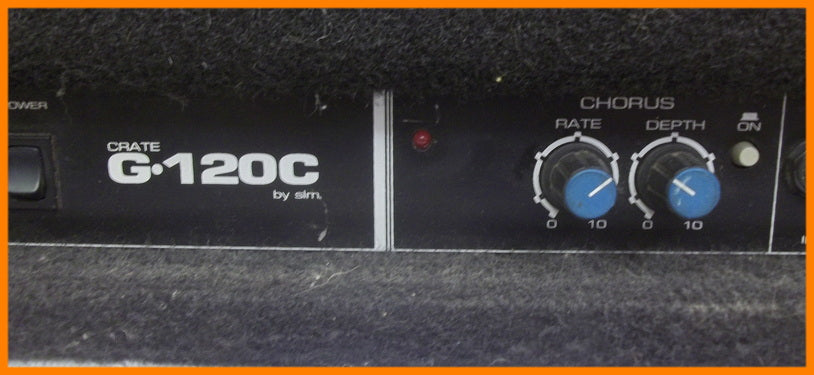 (USED) Crate by SLM G120c guitar amplifier head