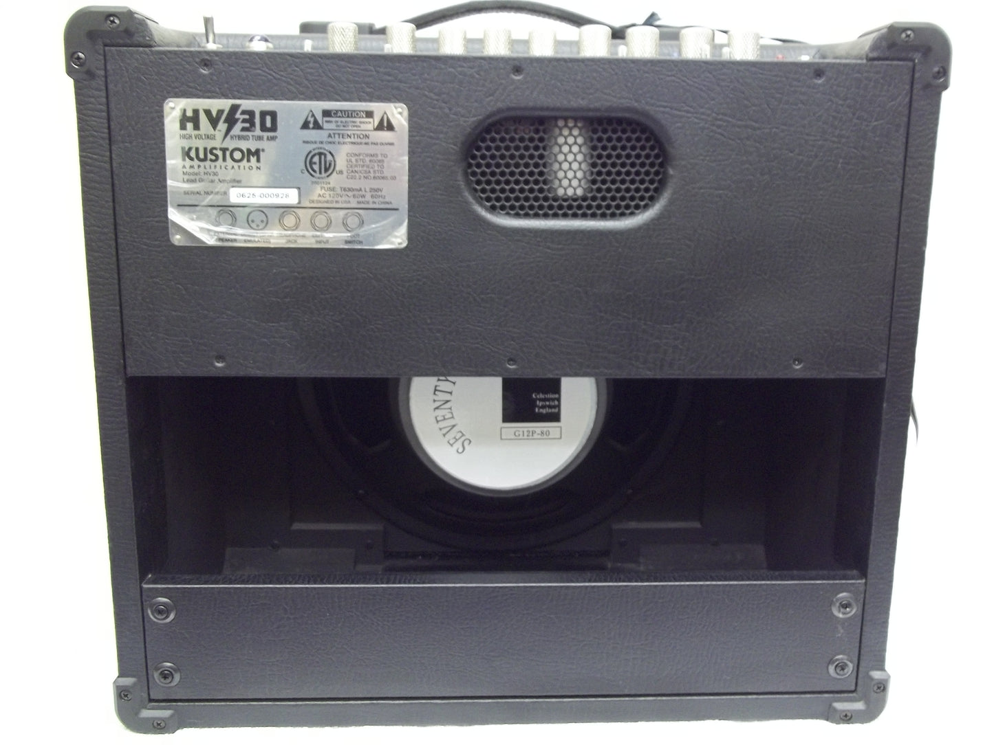 Kustom HV 30 guitar amplifier