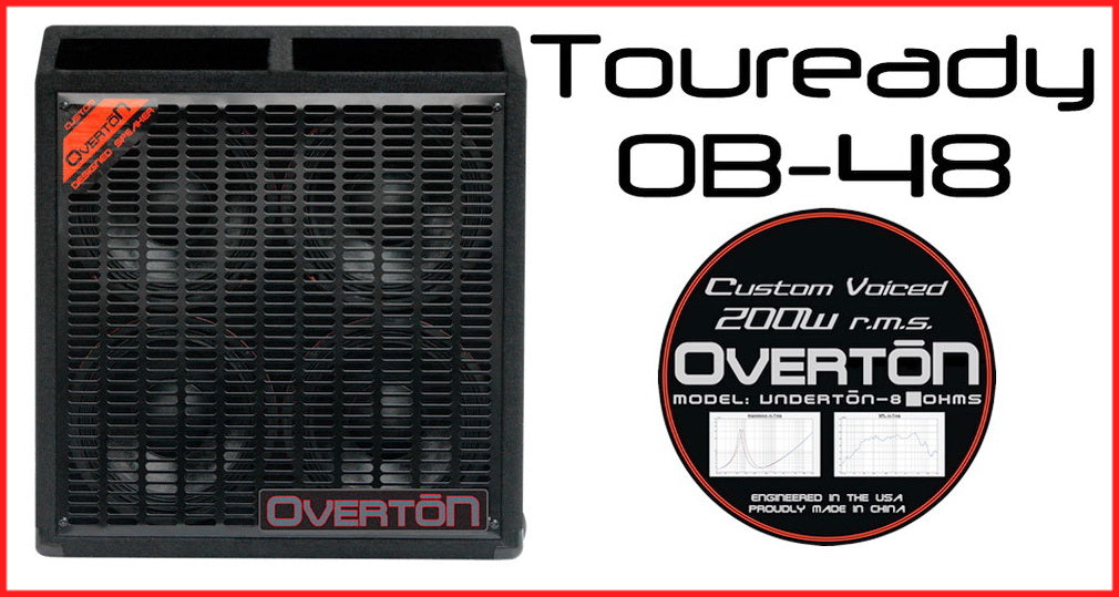 From The Vault - Overton OB-48 4x8 bass guitar speaker cabinet