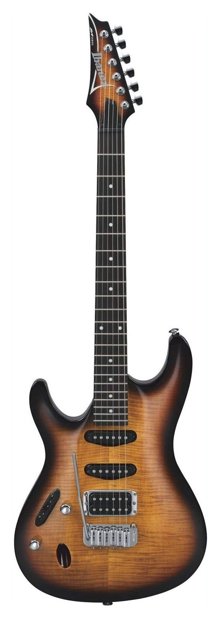 Left hand: Ibanez SA160FM LEFT hand electric guitar