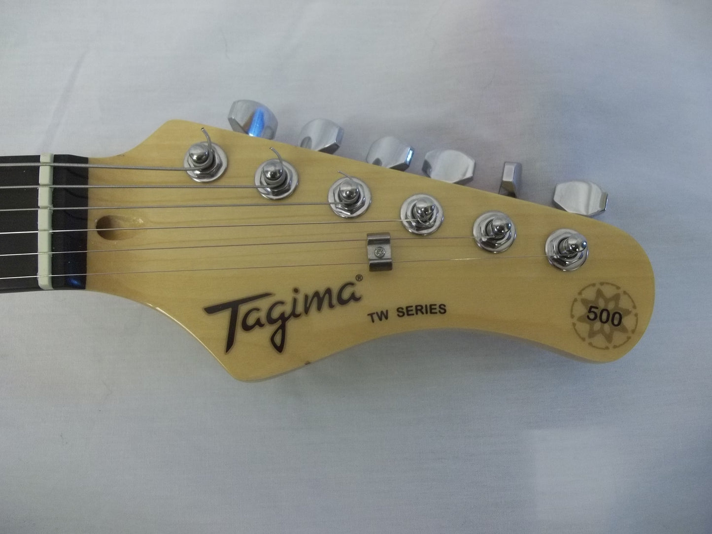 Tagima TG5 Custom metallic green electric guitar