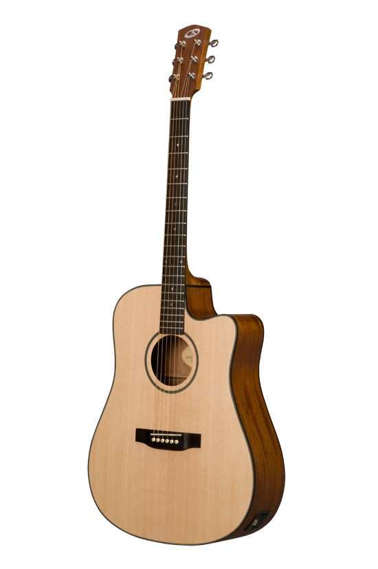 From The Vault : Bedell BDDCE-18-M cutaway acoustic-electric guitar