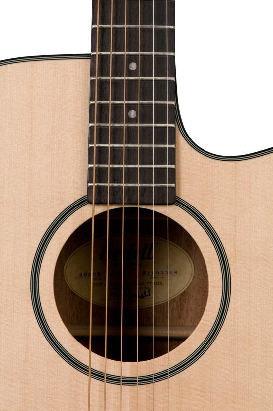 From The Vault : Bedell BDDCE-18-M cutaway acoustic-electric guitar