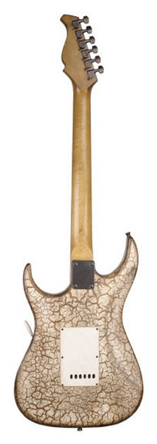 Badwater SRO Brown Crackle electric guitar