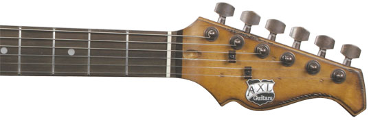 Badwater SRO Brown Crackle electric guitar