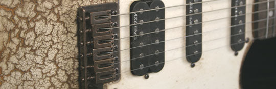 Badwater SRO Brown Crackle electric guitar