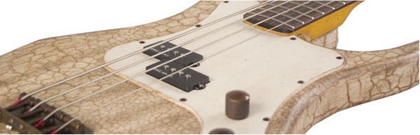 Badwater PJ CrackleBrown bass guitar