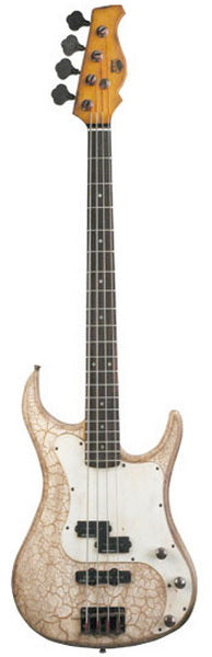 Badwater PJ CrackleBrown bass guitar