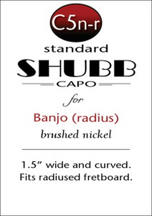 Shubb C5 capo for banjo