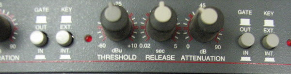(USED) DOD 844 Quad Noise Gate Rack