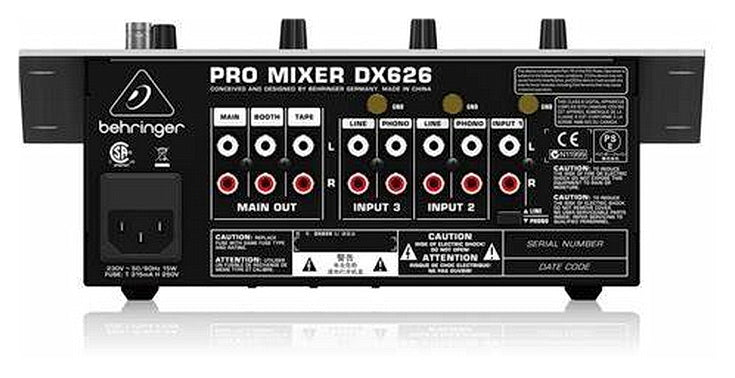 Behringer DX626 DJ mixer