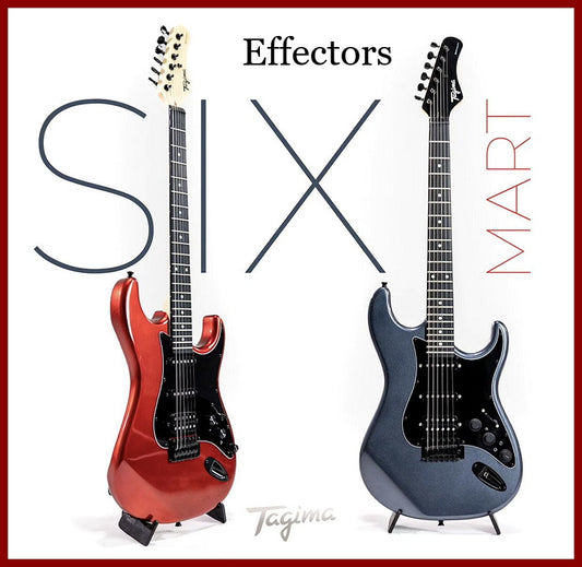 Tagima SixMart Effector electric guitar : charcoal gloss