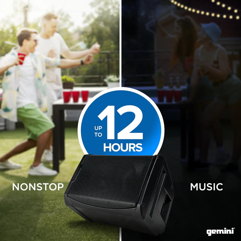 Gemini GPSS-650 portable battery powered PA speaker