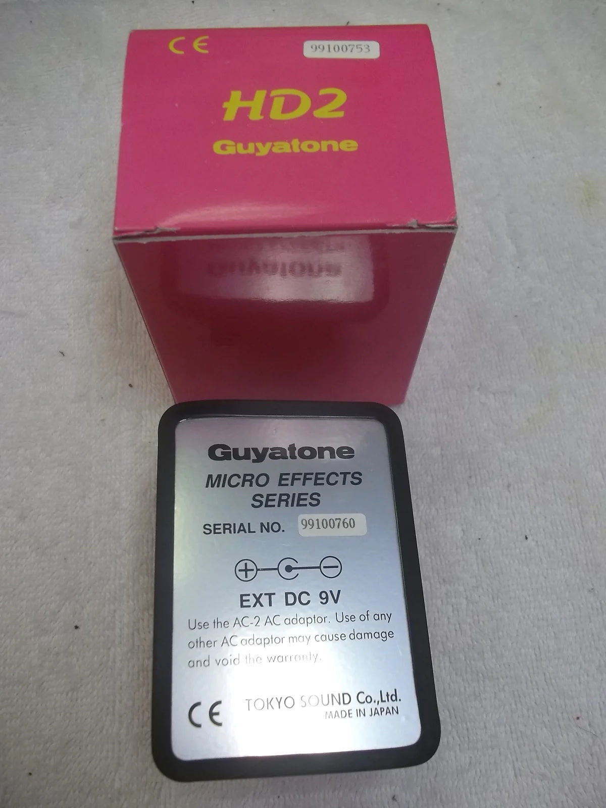 Guyatone HD Harmonic distortion peal