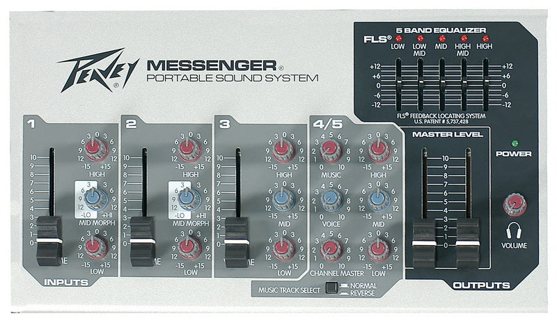 RENTALS : Peavey Messenger 100 P.A sound system