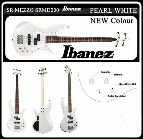 Ibanez SRM-200 Mezzo bass :pearl white
