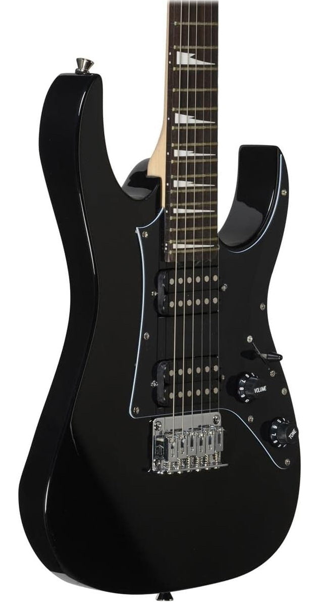 Ibanez MiKro short scale electric guitar black