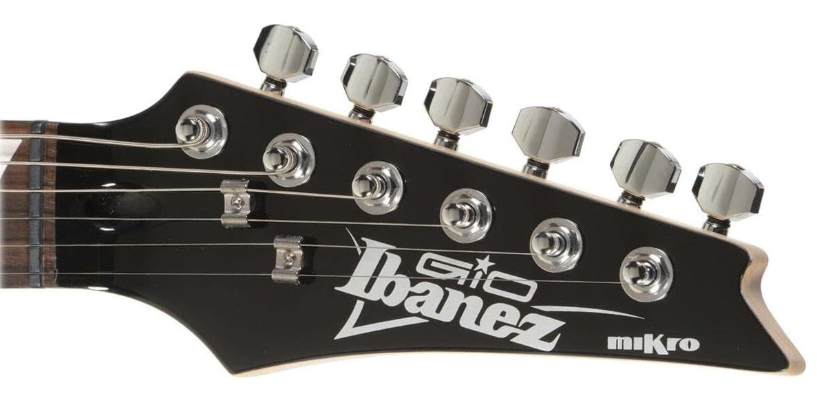 Ibanez MiKro short scale electric guitar black