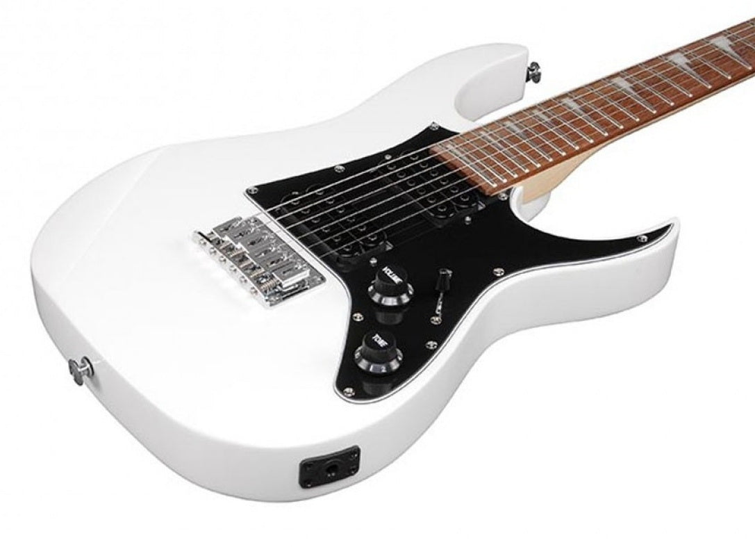Ibanez MiKro short scale electric guitar white