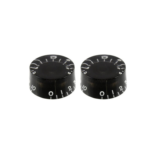 Allparts : PK 0130-023 Speed knobs pair : black : set of two