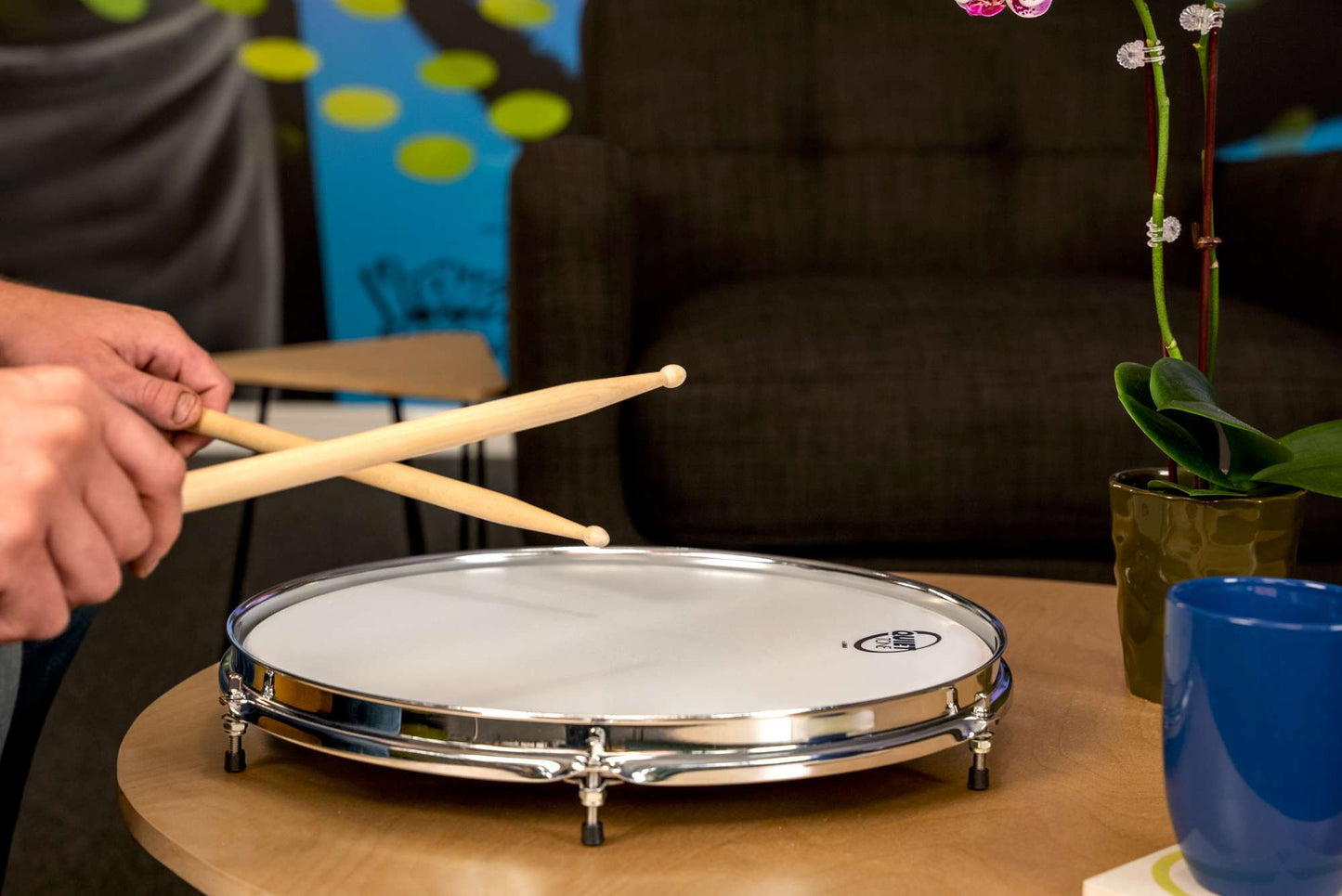 Sabian QT-14 practice pad/snare drum mute