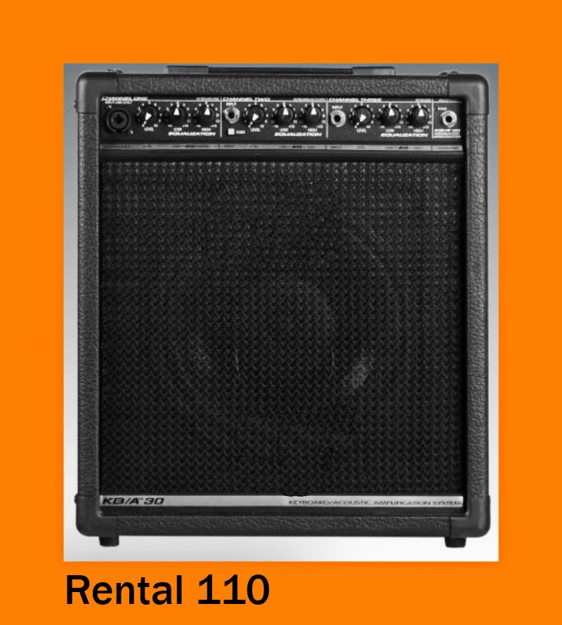RENTALS: One Piece/All-In-One PA systems
