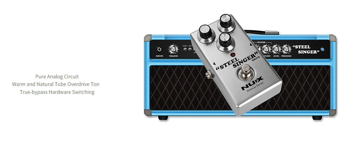NUX Steel singer overdrive
