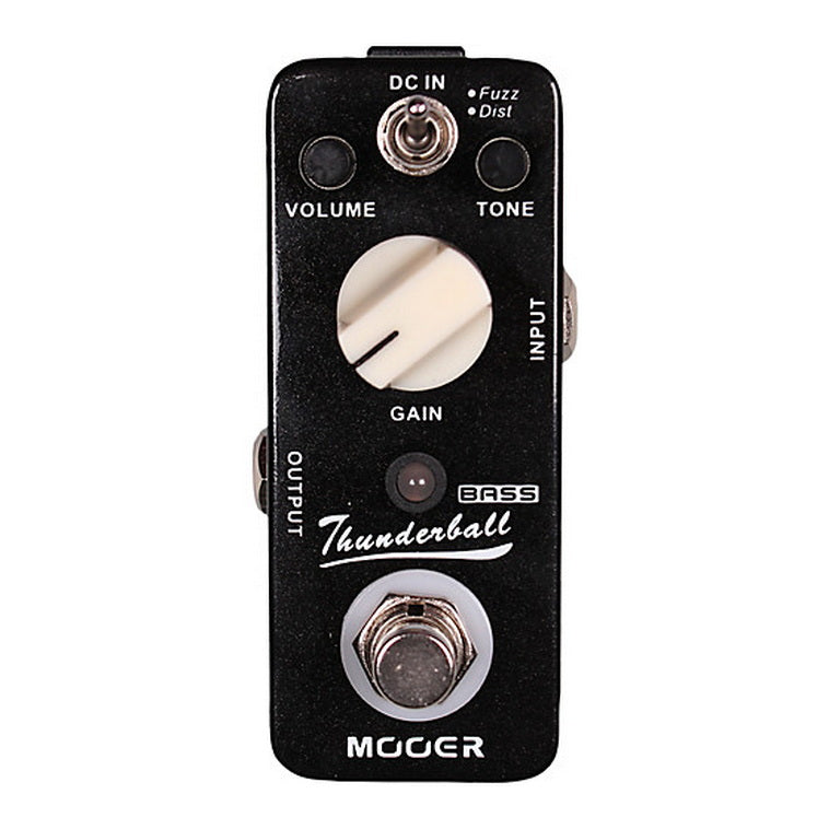 mooer fuzz pedals Mooer Micro Thunderball bass fuzz – Rainbow Music Shop