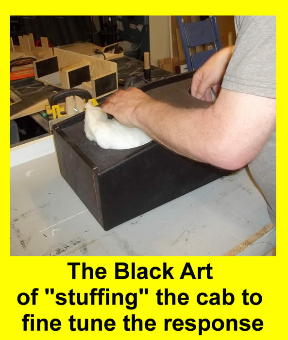 May be an image of text that says '用口 E The Black Art of "stuffing" the cab to fine tune the response'