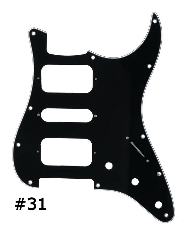 Pickguards: electric : Strat style