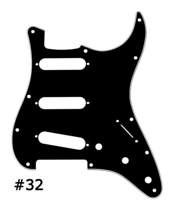 Pickguards: electric : Strat style