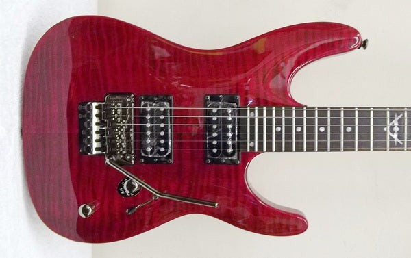 Dean Custom 350 Floyd : trans red