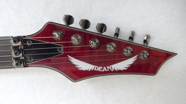 Dean Custom 350 Floyd : trans red