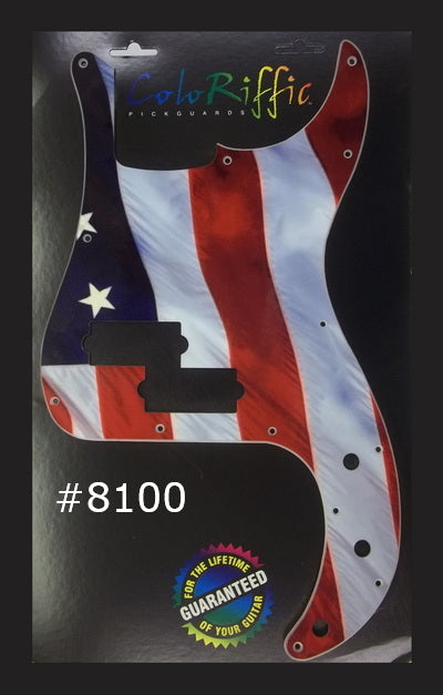 Pickguards : P-bass : graphics series