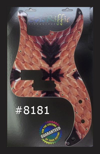 Pickguards : P-bass : graphics series