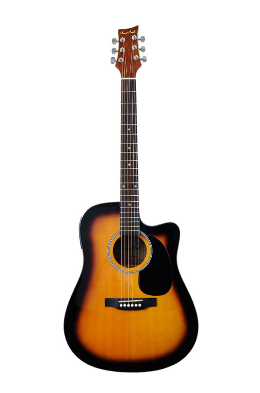 BeaverCreek 101EQ CW acoustic-electric : sunburst