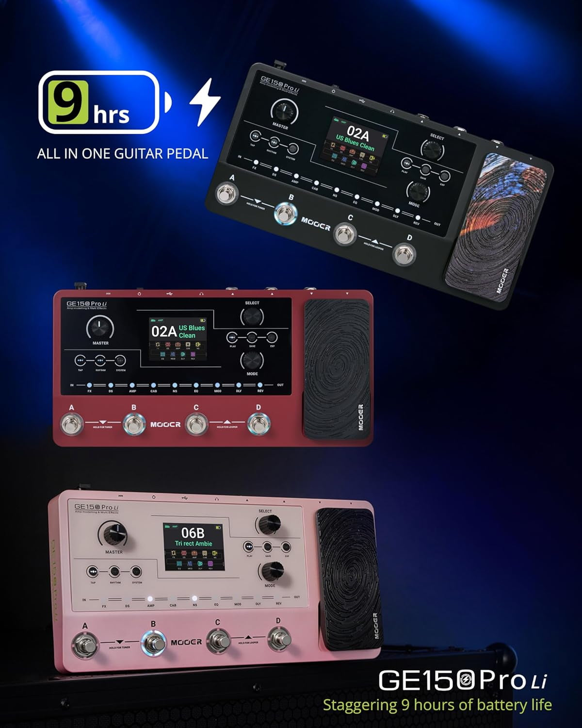 Mooer GE-150 Pro Li Multi-FX – Rainbow Music Shop