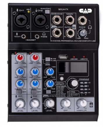 CAD MXU4-FX mixer