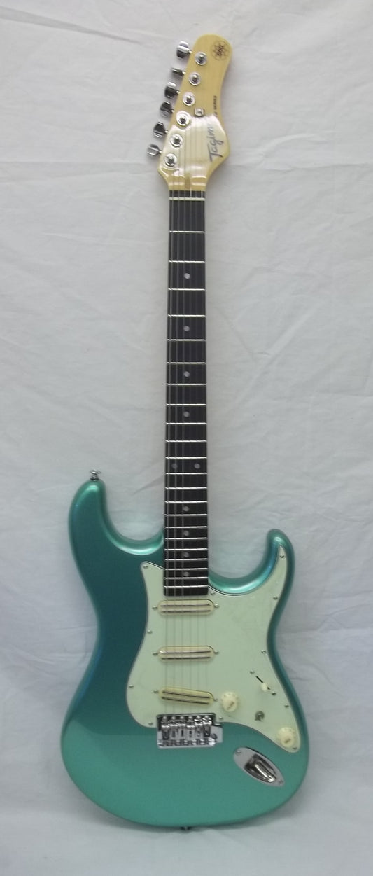 Tagima TG5 Custom metallic green electric guitar