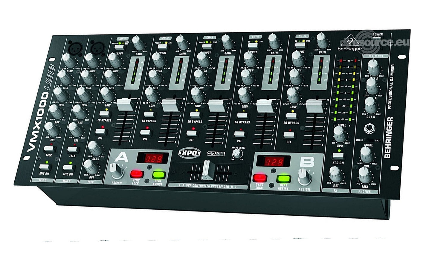 Behringer VMX1000USB DJ mixer