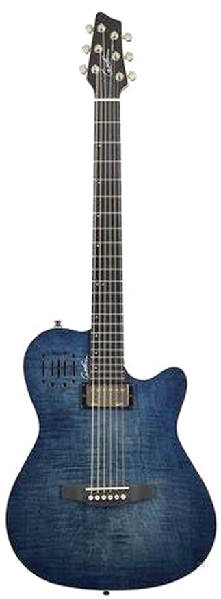 Godin A6 Ultra Blue Flame