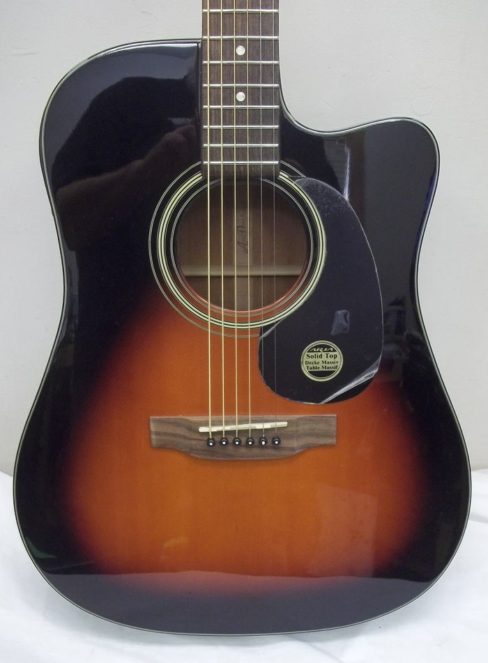 Aria AD28CE acoustic-electric guitar