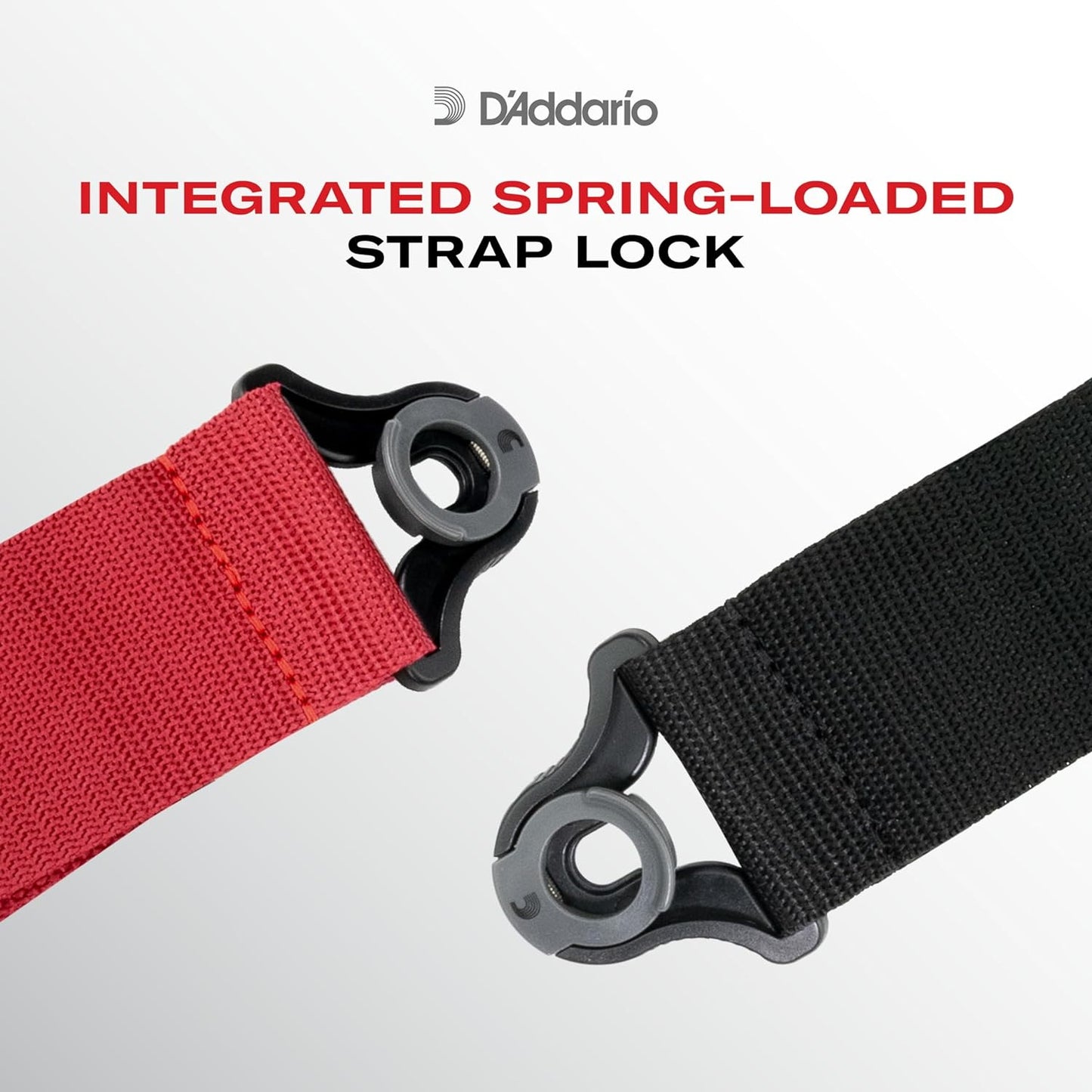 D'addario Auto-Lock Guitar straps