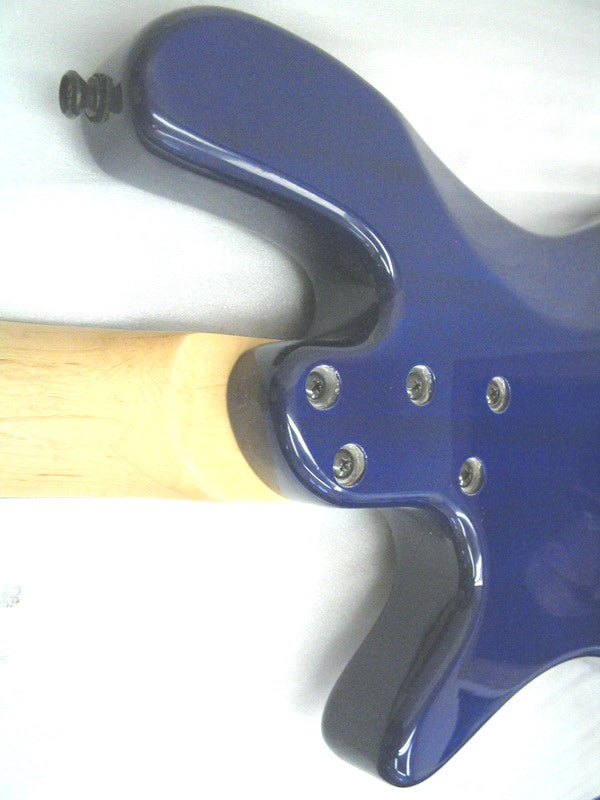 Spector Performer 4 DLX bass : transparent blue flametop