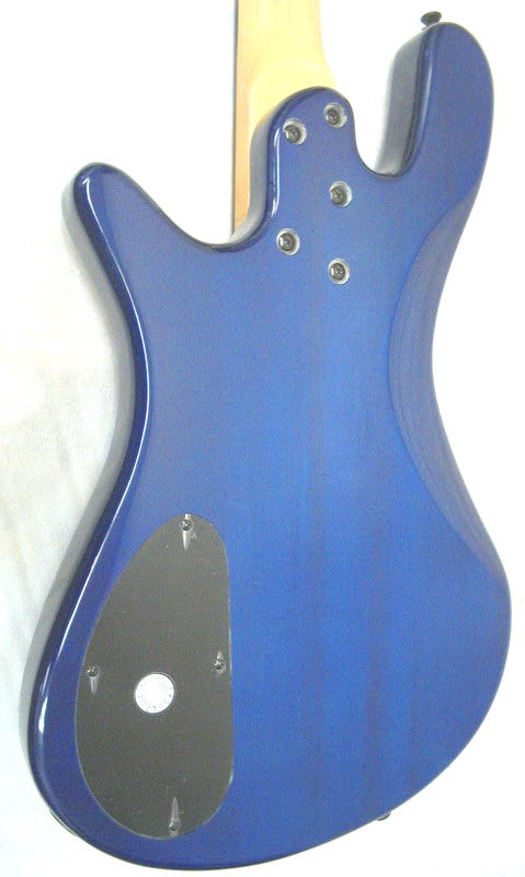 Spector Performer 4 DLX bass : transparent blue flametop