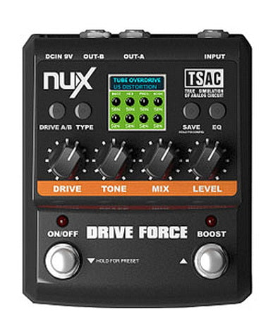 NUX Drive Force amplifier modeler