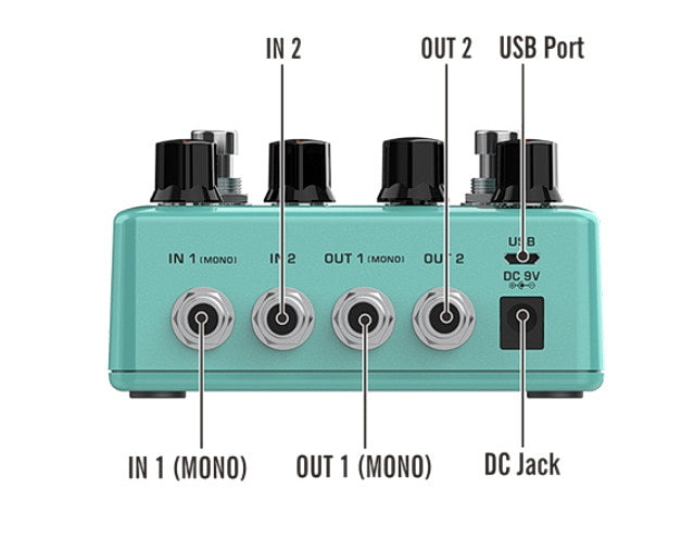 NUX DuoTime dual delay-looper