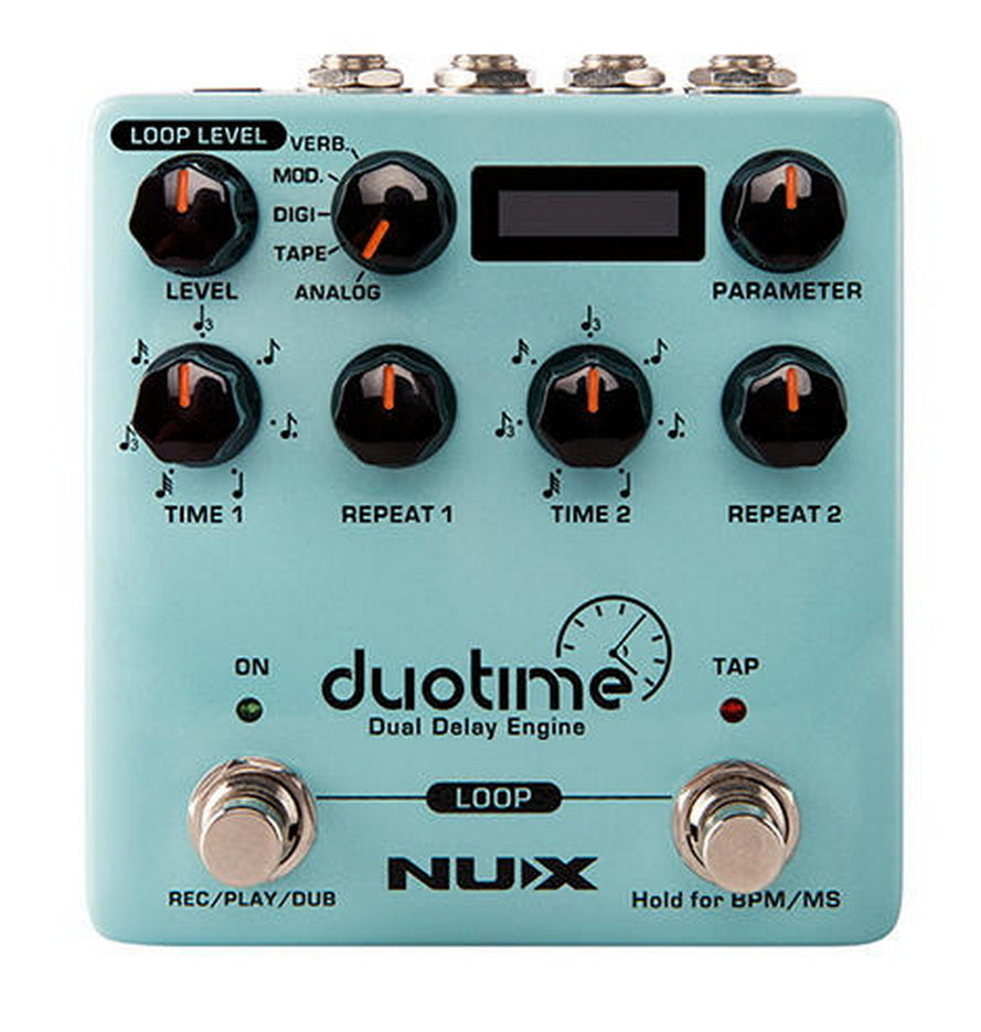 NUX DuoTime dual delay-looper